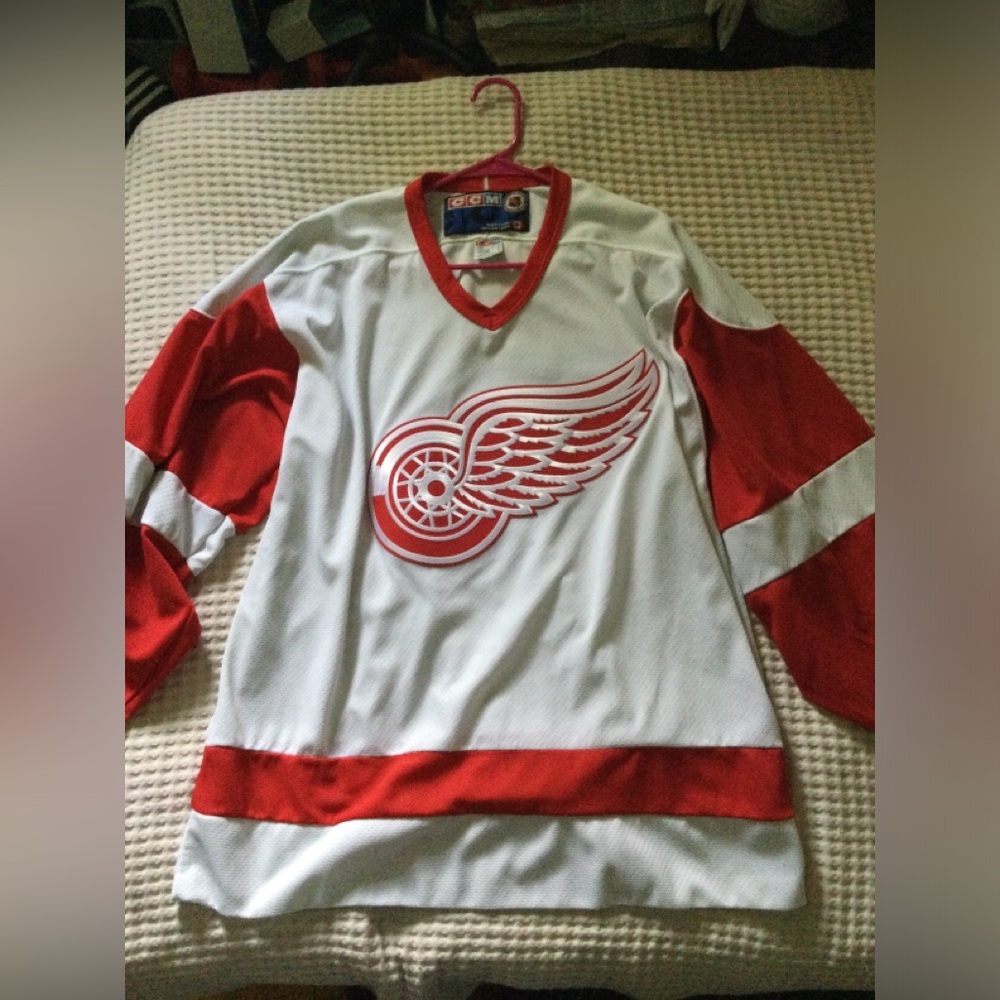 CCM Detroit Red Wings MIC hockey jersey